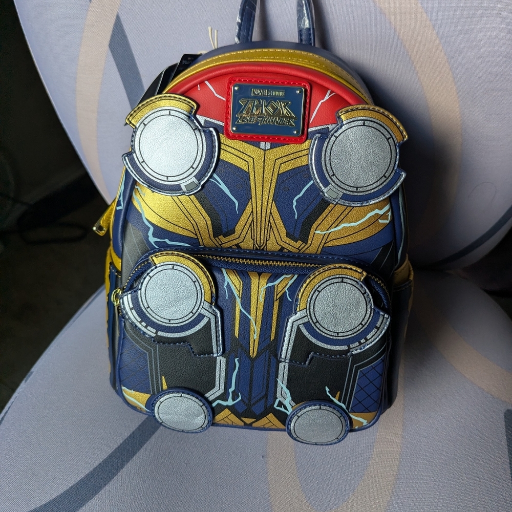 Marvel Avengers Backpack - Red, Yellow, and Blue